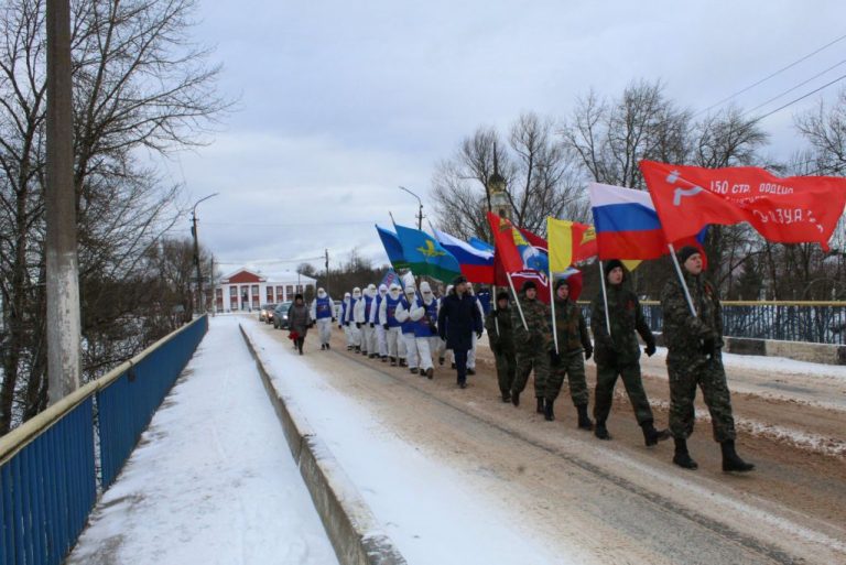 Марш - бросок в честь 75-летия Победы